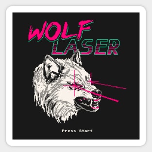 Wolf Laser Sticker